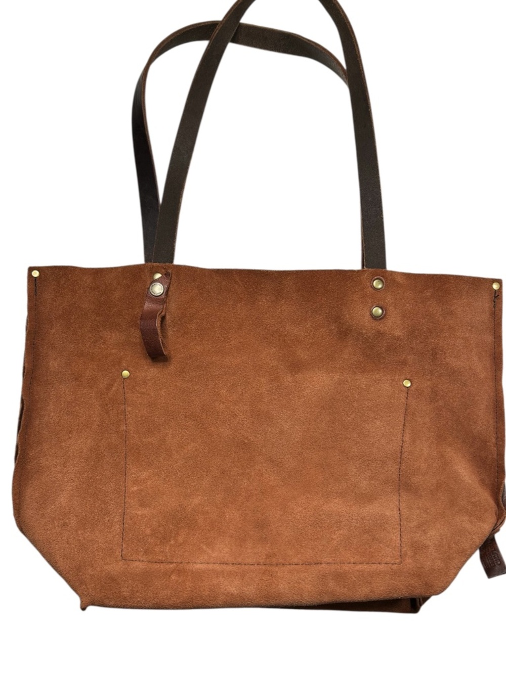 Portland Leather Goods Medium Tote Full Grain Leather Patina Brown - Picture 10 of 14